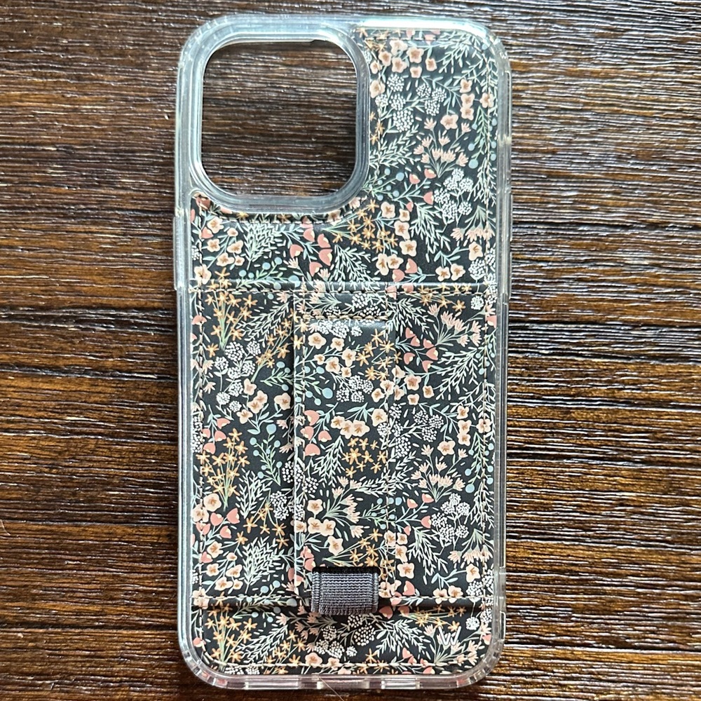 Wallis Black Floral Phone Case